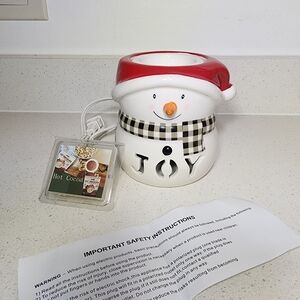 Wax Warmer Frosty The Snowman. Electric. New No Tags